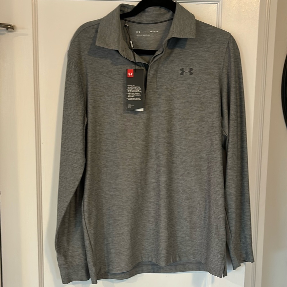 Under Armour Men’s Small Long Sleeve Golf Shirt